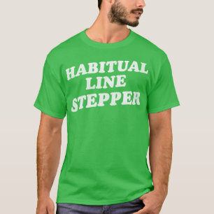 習慣的ラインステッパー Tシャツ