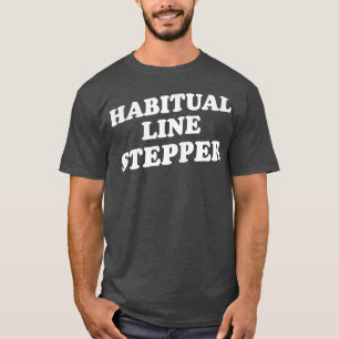 習慣的ラインステッパー Tシャツ