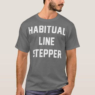 習慣的ラインステッパー Tシャツ