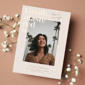 習熟した！卒業写真のお知らせ 箔招待状