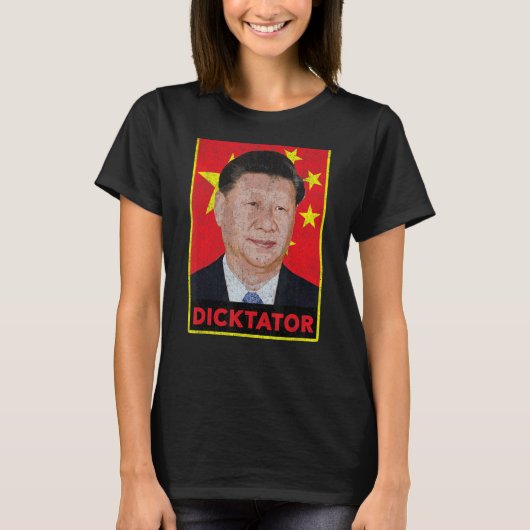 習近平国家主席中国のプロパガンダ Tシャツ (正面)