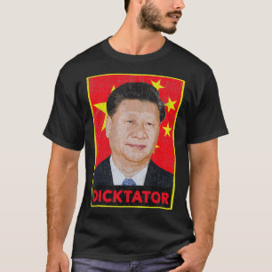 習近平（しんぴん）、ディクテータ中国のー（共産党）パーティー前 Tシャツ