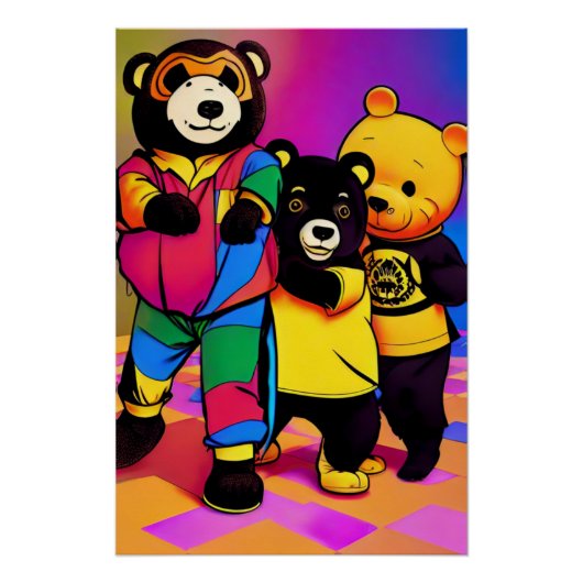 習近平・児童パーティー ポスター (正面)