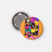 習近平・児童パーティー マグネット (正面/裏面)