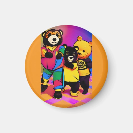 習近平・児童パーティー マグネット (正面)