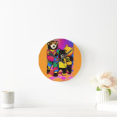 習近平・児童パーティー ラウンド壁時計 (ホーム)