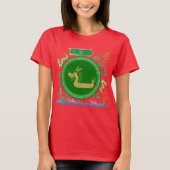 翡翠のドラゴン航海 赤 Tシャツ (正面)