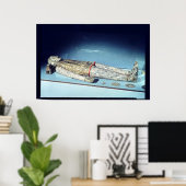 翡翠の埋葬服 ポスター (ホームオフィス)