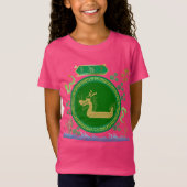 翡翠の竜の旅のピンク Tシャツ (正面)