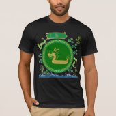 翡翠の竜の旅 黒 Tシャツ (正面)