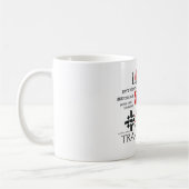 翻訳で失ったティー コーヒーマグカップ (左)