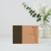 翻訳サービス名刺 名刺 (スタンド正面)