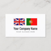 翻訳サービス英語ポルトガル語翻訳者 名刺 (正面)