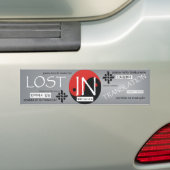 翻訳失ったのTEE バンパーステッカー (車上)