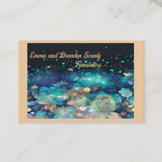 翻訳者の名刺 名刺 (正面)