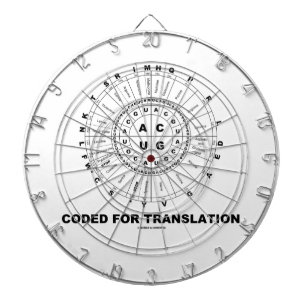 翻訳(RNAのCodonの車輪)のためにコードされる ダーツボード