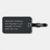 翼かわいらし付き妖精と馬飛んでいる類 ラゲッジタグ (裏面横)