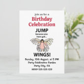 翼があるから飛べるんだよ 誕生日 招待状 (スタンド正面)