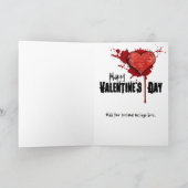 翼が付いているアンチバレンタインのスカル シーズンカード (内部)