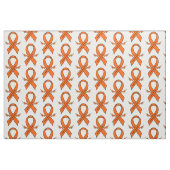 翼が付いている白血病の認識度のリボン ファブリック (ファットクウォーター)