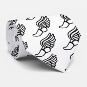 翼が付いている運動靴 ネクタイ (ロール)