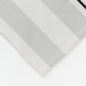 翼が付いている青のロックスターのギター フリースブランケット (角)