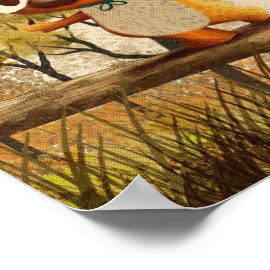 翼が小さな犬の引用文を飛インスパイアばすだけ ポスター (角)