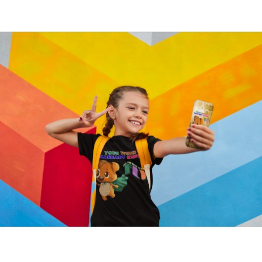 翼が小さな犬の引用文を飛インスパイアばすだけ Tシャツ