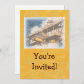 翼が父の日を超えて 招待状 (正面/裏面)