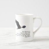 翼でイーグルスの専門のマグを好んで下さい ボーンチャイナマグカップ (右)