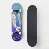 翼で目をスケート スケートボード (正面)