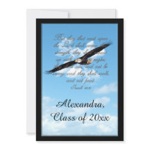 翼としてイーグルバイブル聖句キリスト教卒業