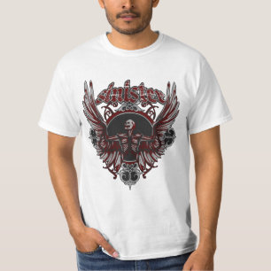 翼との不吉なゴシック様式天使 Tシャツ