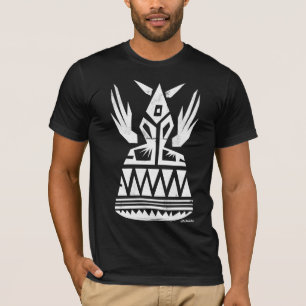 翼との古代抽象記号 Tシャツ