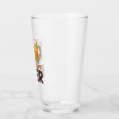 翼とビールチキンウイング飲み物 タンブラーグラス (左)