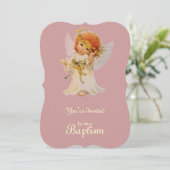 翼とフローラ冠を持つ洗礼天使 招待状 (スタンド正面)