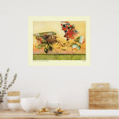 翼と祈りの言葉の上に入れる ポスター (キッチン)