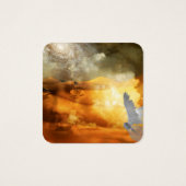 翼のあるアイディア抽象芸術 (裏面)