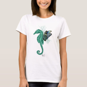 翼のあるシホース Tシャツ