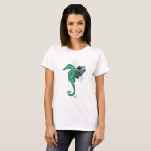 翼のあるシホース Tシャツ (正面フル)