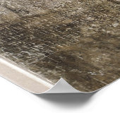 翼のあるジェニーを描いたレリーフ、 浮き彫り ポスター (角)