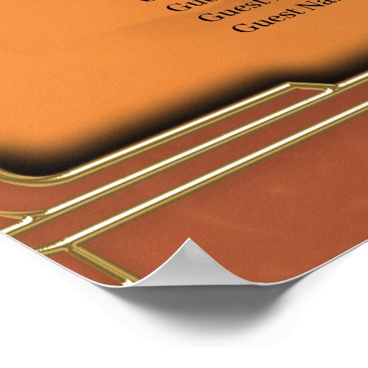 翼のあるスカル。 ポスター (角)