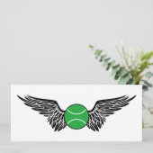 翼のあるテニスボール 招待状 (スタンド正面)