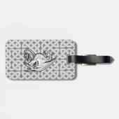 翼のあるドラゴン ラゲッジタグ (裏面横)