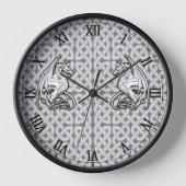 翼のあるドラゴン 壁時計 (正面)