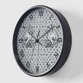 翼のあるドラゴン 壁時計 (傾斜)