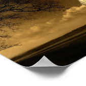 翼のあるライオネスポスタープリント ポスター (角)