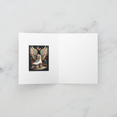 翼のあるローラースケート カード (内部)