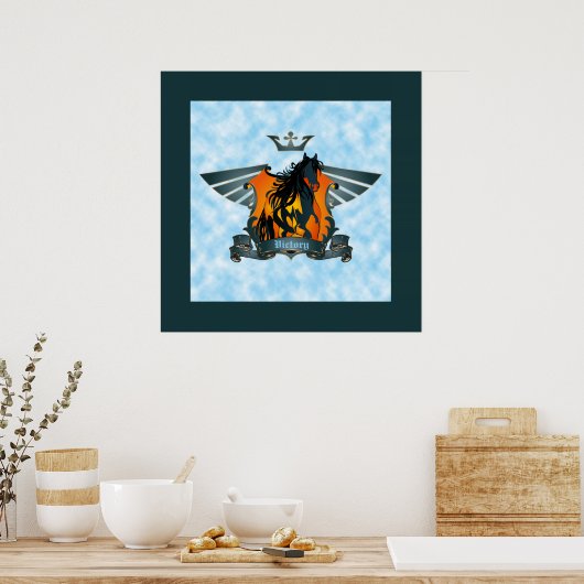 翼のある勝利 – ポスター (キッチン)