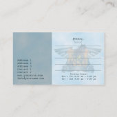 翼のある勝利 – 名刺 (裏面)